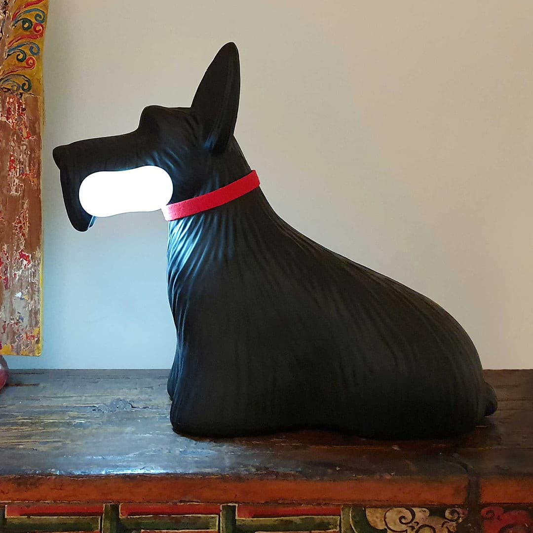 PuppyShine – Playful Scottie Dog LED Table Lamp
