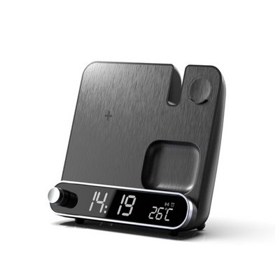 apple 3 in 1 wireless charger Alarm clock