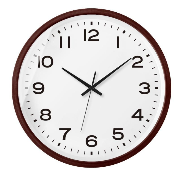 NordWood - Sleek Scandinavian Wooden Clock