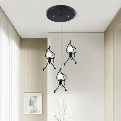 IronGlow - Retro Hero Wall Lamp for a Striking Look