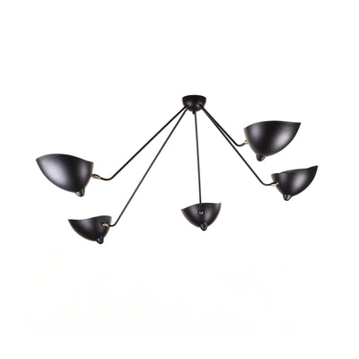LuxeAura - Ceiling Lamp with Serge-Inspired Design and Refined Light