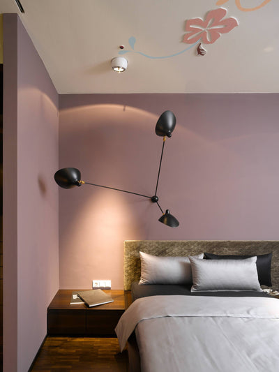 LuxeAura - Ceiling Lamp with Serge-Inspired Design and Refined Light