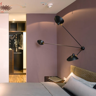LuxeAura - Ceiling Lamp with Serge-Inspired Design and Refined Light