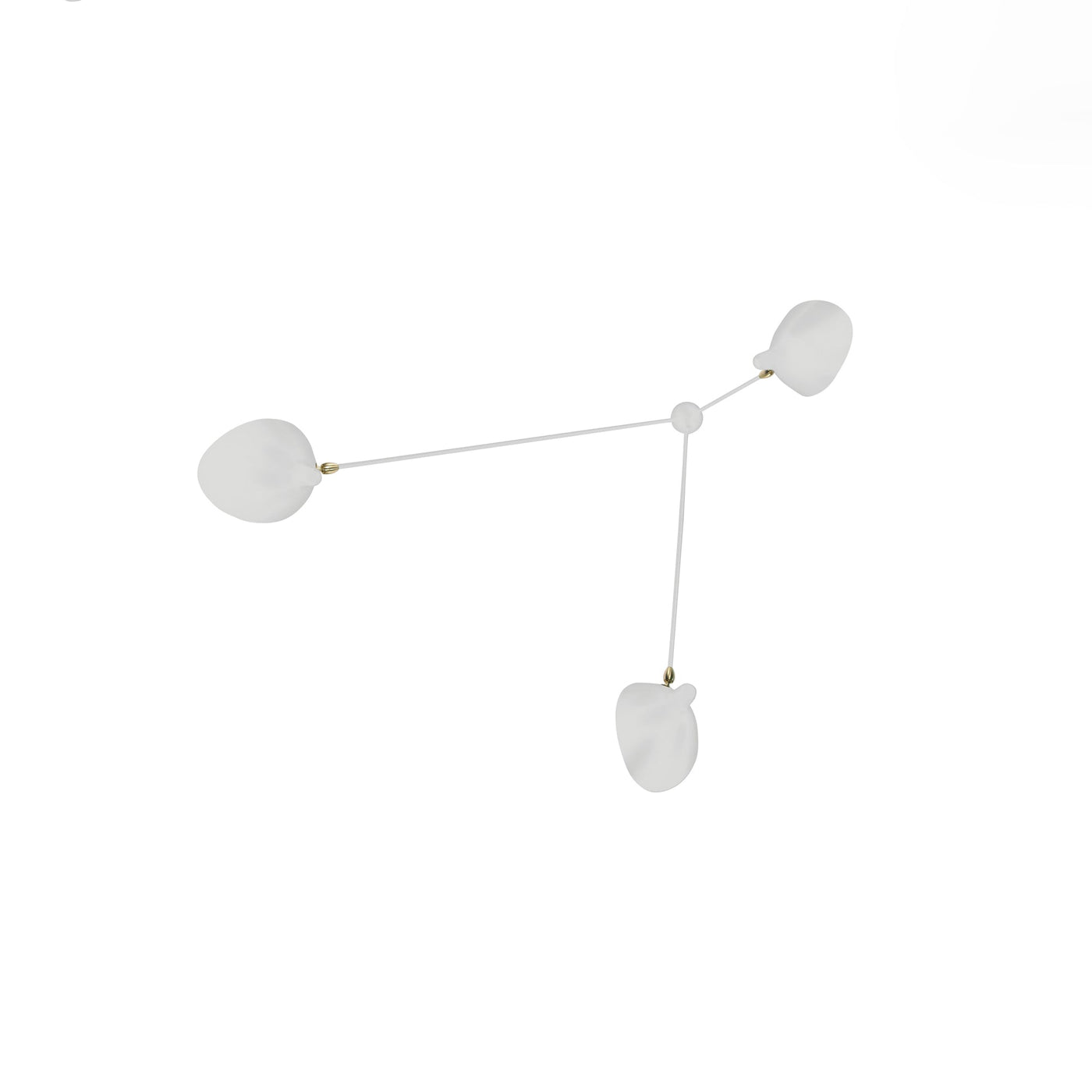 LuxeAura - Ceiling Lamp with Serge-Inspired Design and Refined Light