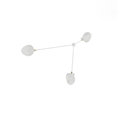 LuxeAura - Ceiling Lamp with Serge-Inspired Design and Refined Light