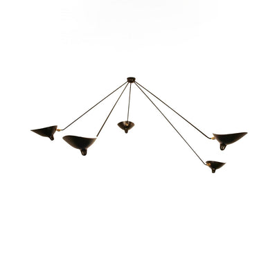 LuxeAura - Ceiling Lamp with Serge-Inspired Design and Refined Light