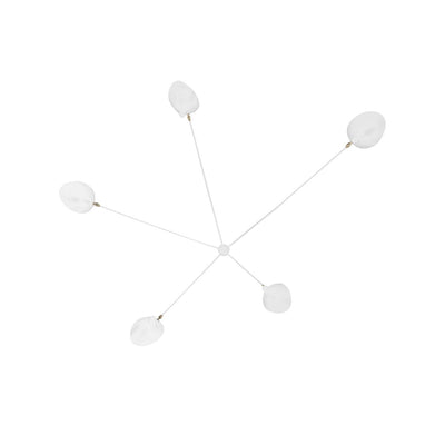 LuxeAura - Ceiling Lamp with Serge-Inspired Design and Refined Light
