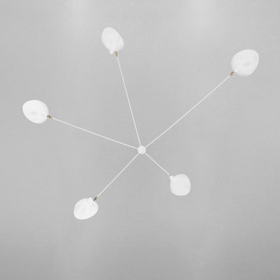 LuxeAura - Ceiling Lamp with Serge-Inspired Design and Refined Light