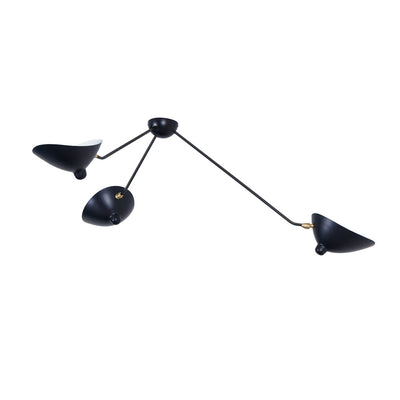 LuxeAura - Ceiling Lamp with Serge-Inspired Design and Refined Light