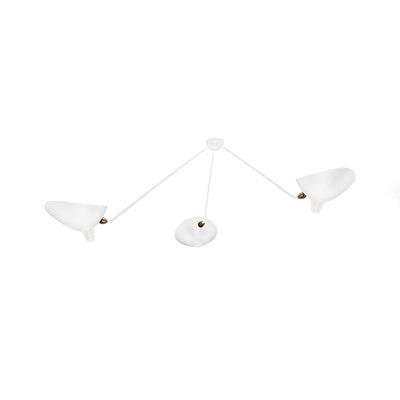 LuxeAura - Ceiling Lamp with Serge-Inspired Design and Refined Light