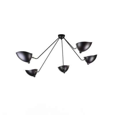 LuxeAura - Ceiling Lamp with Serge-Inspired Design and Refined Light
