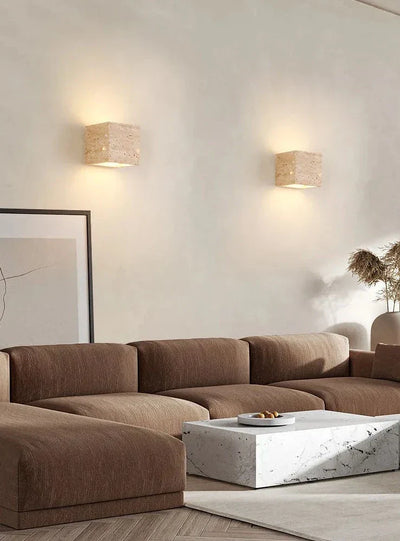 CitrusBeam - Yellow Stone Wall Light