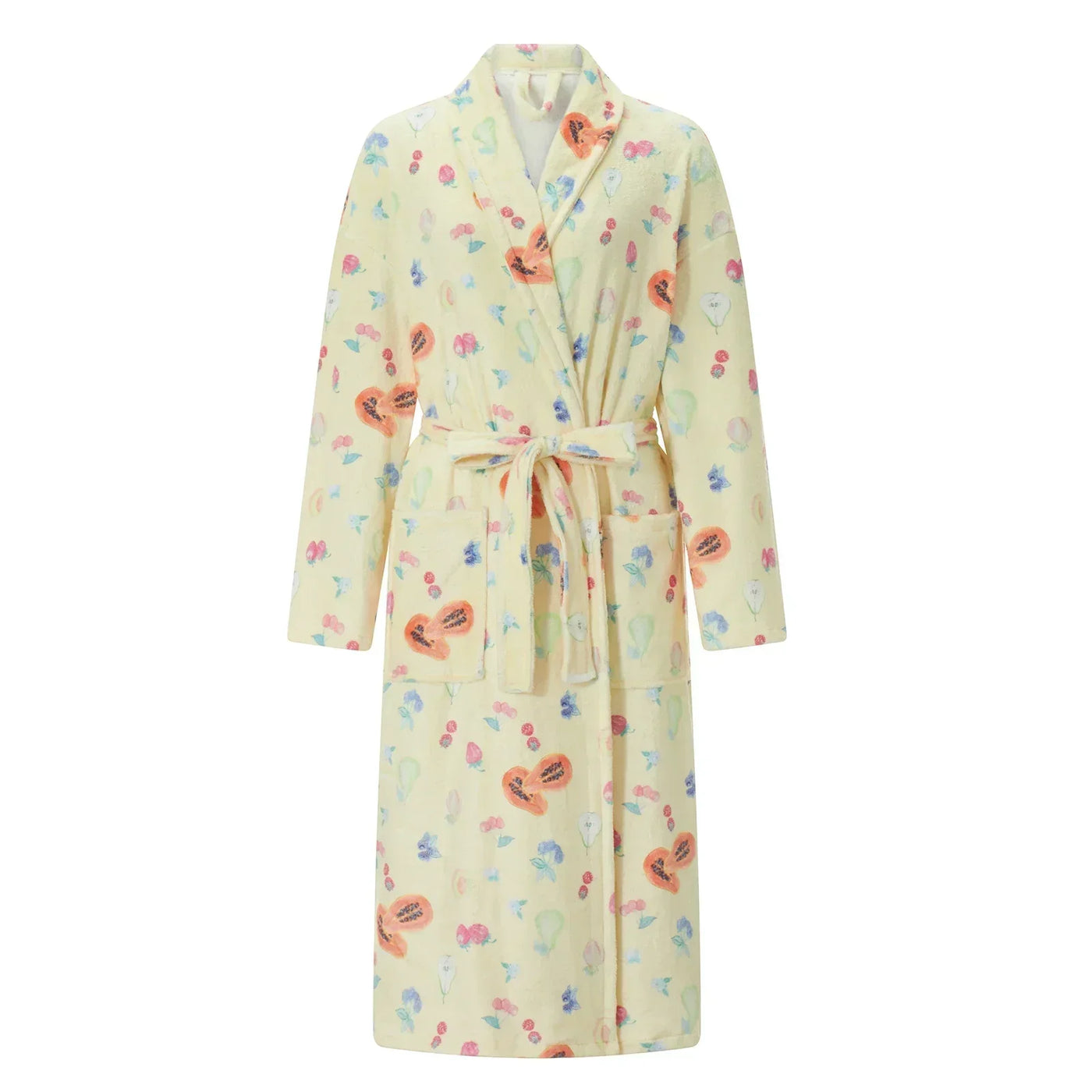 BloomCocoon – Luxurious House Robe with a Touch of Blossom