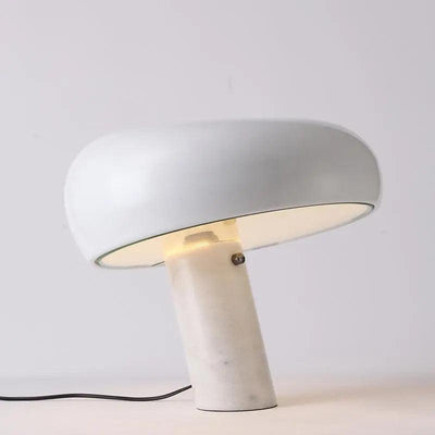PureMarble - Sleek Marble Table Lamp Design