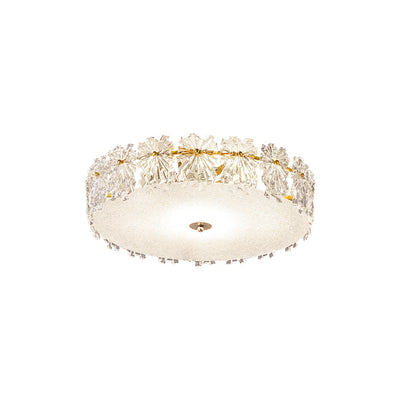 FlurryLuxe - Ceiling Light with Elegant Snowflake Motifs
