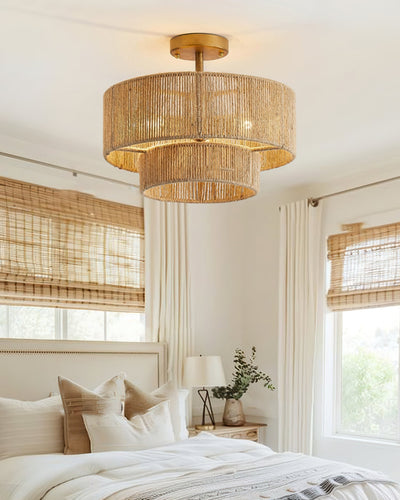 LuxeSol - Ceiling Lamp with Delicate Finish and Sophisticated Glow