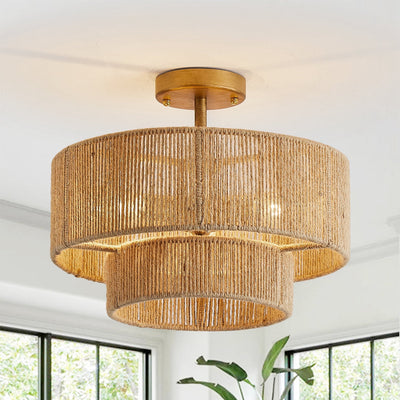 LuxeSol - Ceiling Lamp with Delicate Finish and Sophisticated Glow