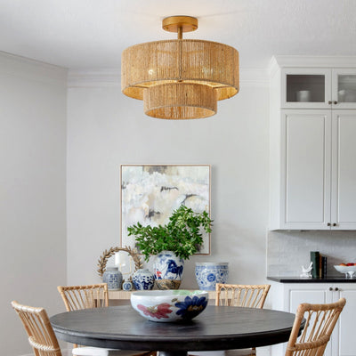 LuxeSol - Ceiling Lamp with Delicate Finish and Sophisticated Glow