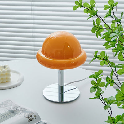NebulaGlow - Table Lamp with Metallic Touch and Cosmic Theme