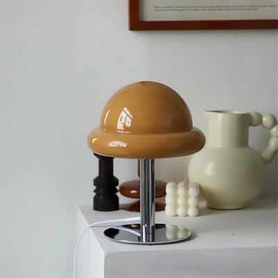 NebulaGlow - Table Lamp with Metallic Touch and Cosmic Theme