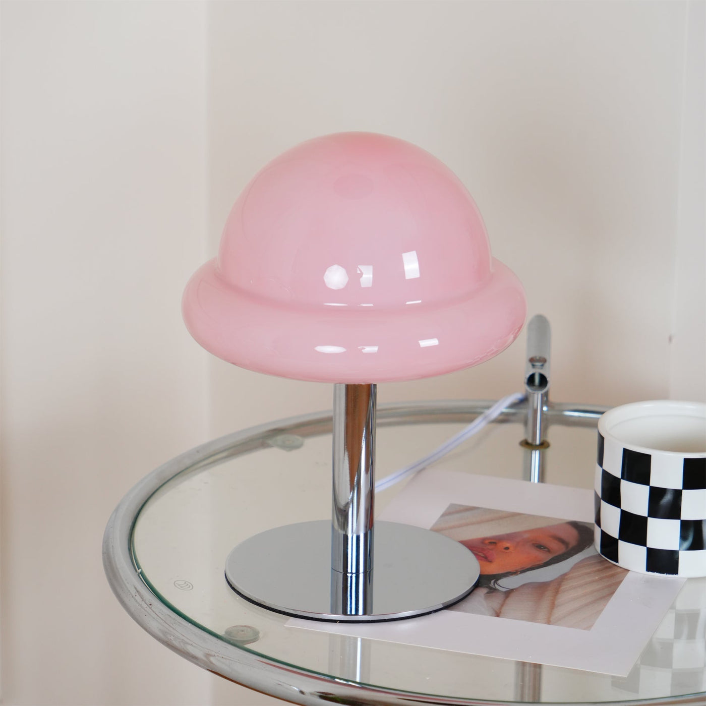 NebulaGlow - Table Lamp with Metallic Touch and Cosmic Theme