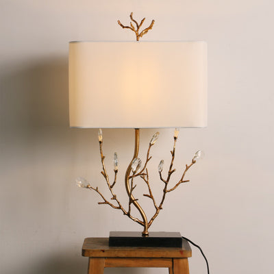 GoldenAura - Brass Lamp