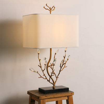 GoldenAura - Brass Lamp