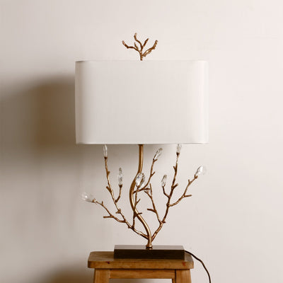 GoldenAura - Brass Lamp
