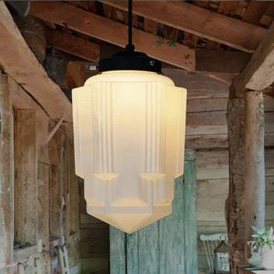 GlasLuxe - Retro Geometrische Pendellamp