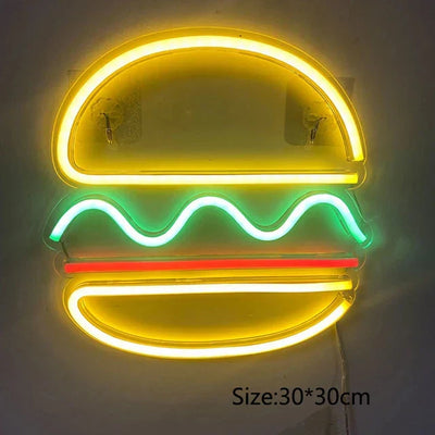 BiteGlow – Fast Food Neon Nightlight