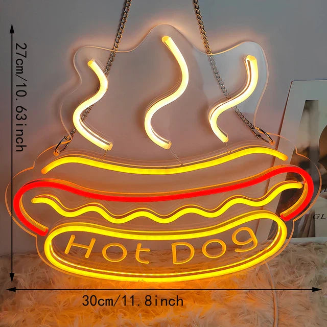 BiteGlow – Fast Food Neon Nightlight