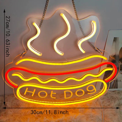 BiteGlow – Fast Food Neon Nightlight