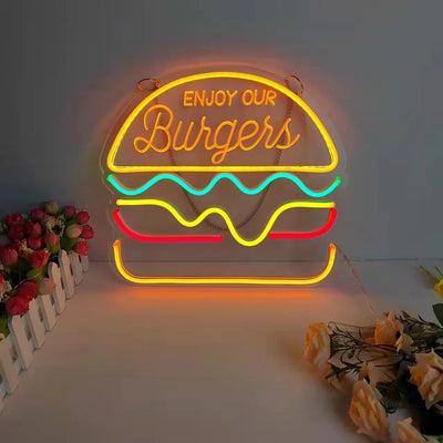 BiteGlow – Fast Food Neon Nightlight