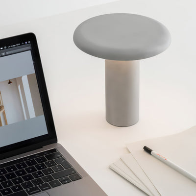 GlowStream – Elegant LED Table Lamp with USB Charging