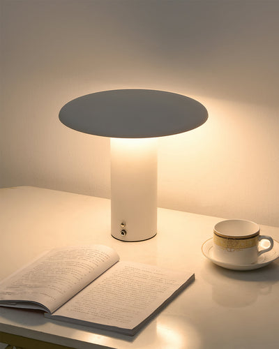 GlowStream – Elegant LED Table Lamp with USB Charging