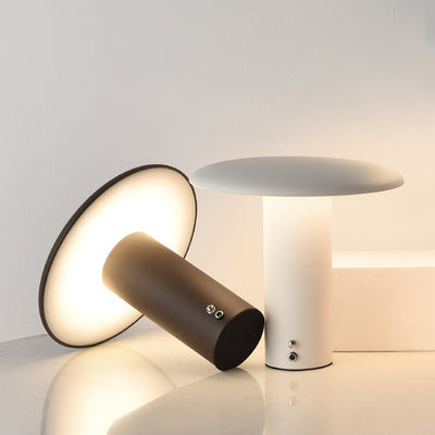 GlowStream – Elegant LED Table Lamp with USB Charging