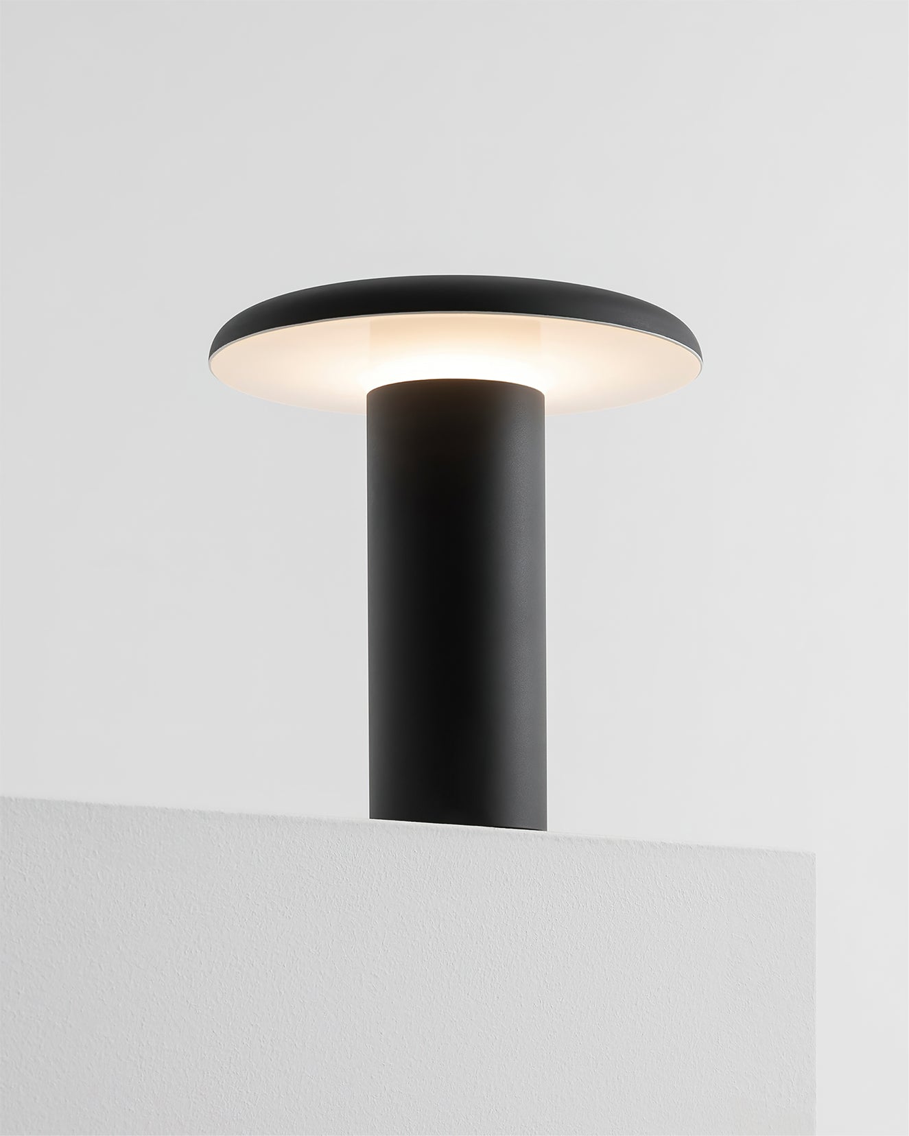 GlowStream – Elegant LED Table Lamp with USB Charging