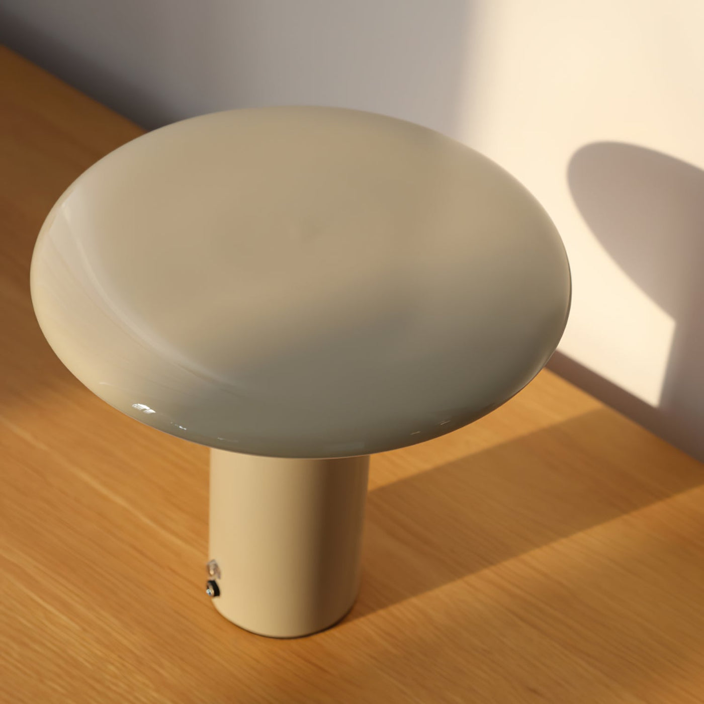 GlowStream – Elegant LED Table Lamp with USB Charging