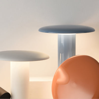 GlowStream – Elegant LED Table Lamp with USB Charging