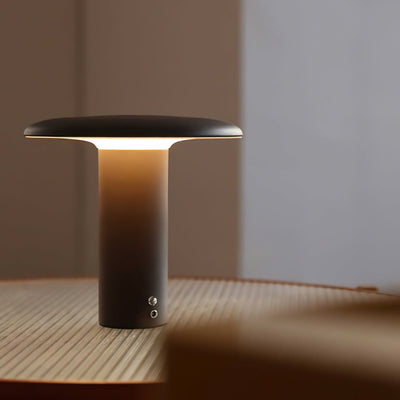 GlowStream – Elegant LED Table Lamp with USB Charging