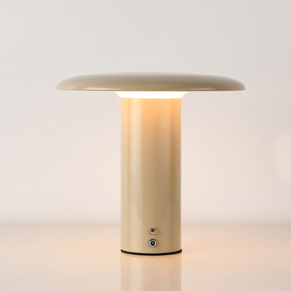 GlowStream – Elegant LED Table Lamp with USB Charging