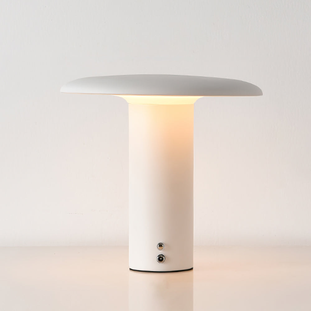 GlowStream – Elegant LED Table Lamp with USB Charging