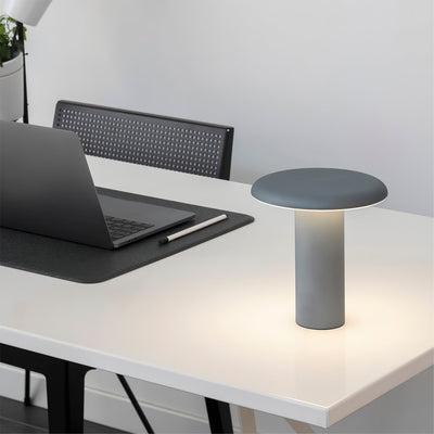 GlowStream – Elegant LED Table Lamp with USB Charging