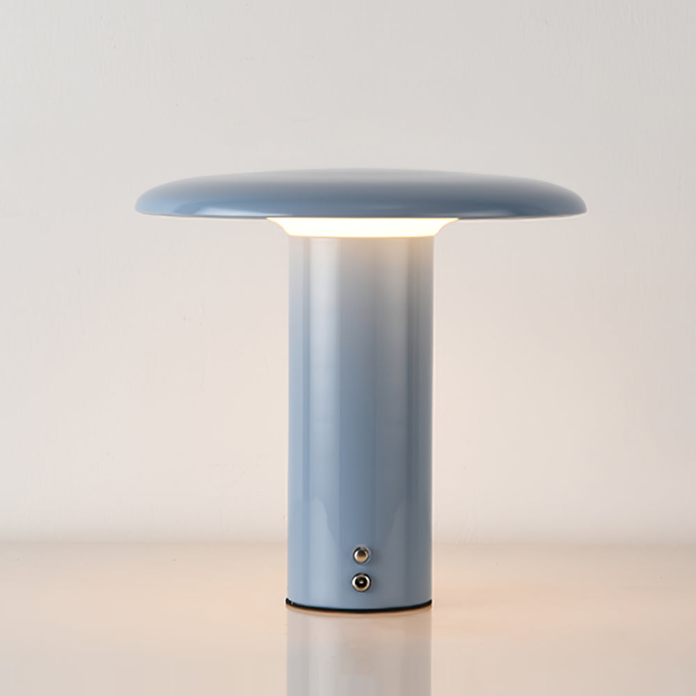 GlowStream – Elegant LED Table Lamp with USB Charging