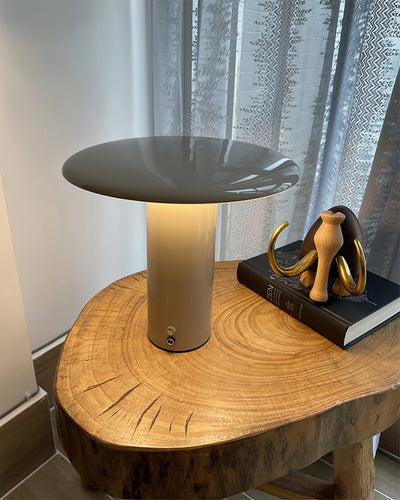GlowStream – Elegant LED Table Lamp with USB Charging