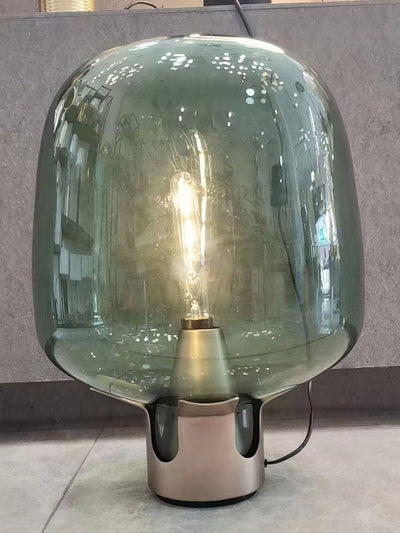Luminous Glass - Elegant Table Lamp with Warm LED Glow