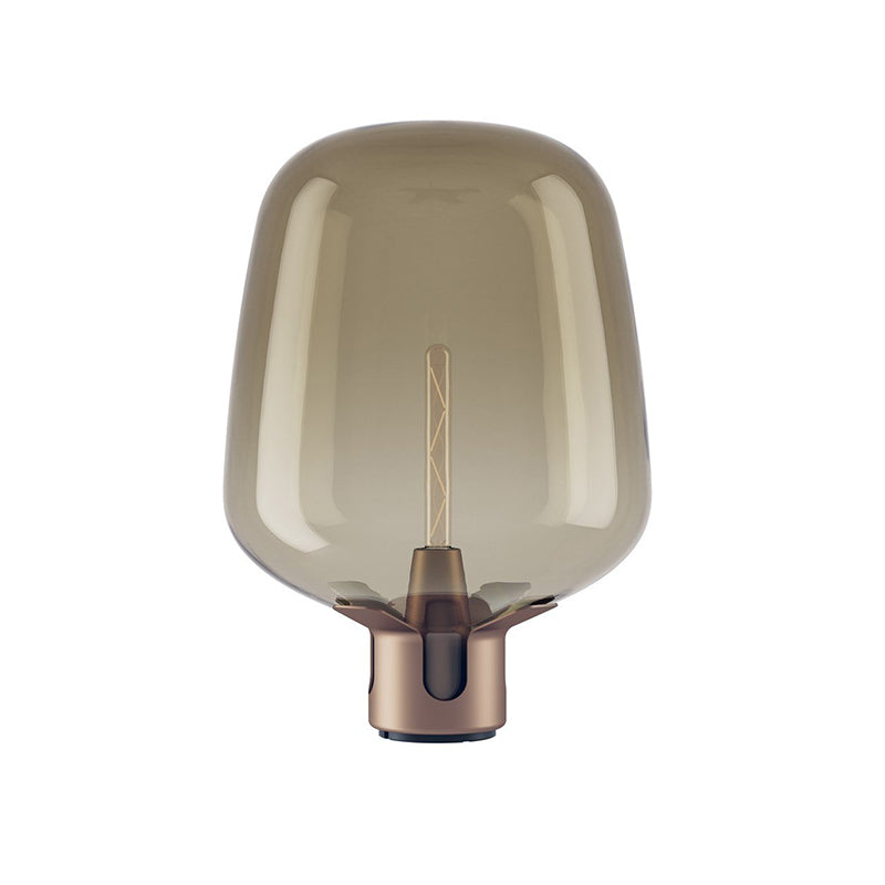 Luminous Glass - Elegant Table Lamp with Warm LED Glow