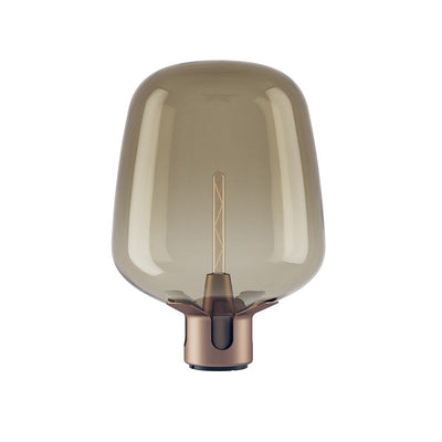 Luminous Glass - Elegant Table Lamp with Warm LED Glow