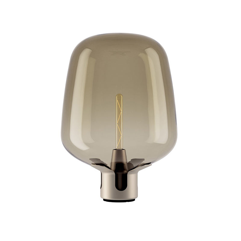 Luminous Glass - Elegant Table Lamp with Warm LED Glow