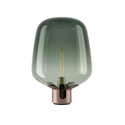 Luminous Glass - Elegant Table Lamp with Warm LED Glow